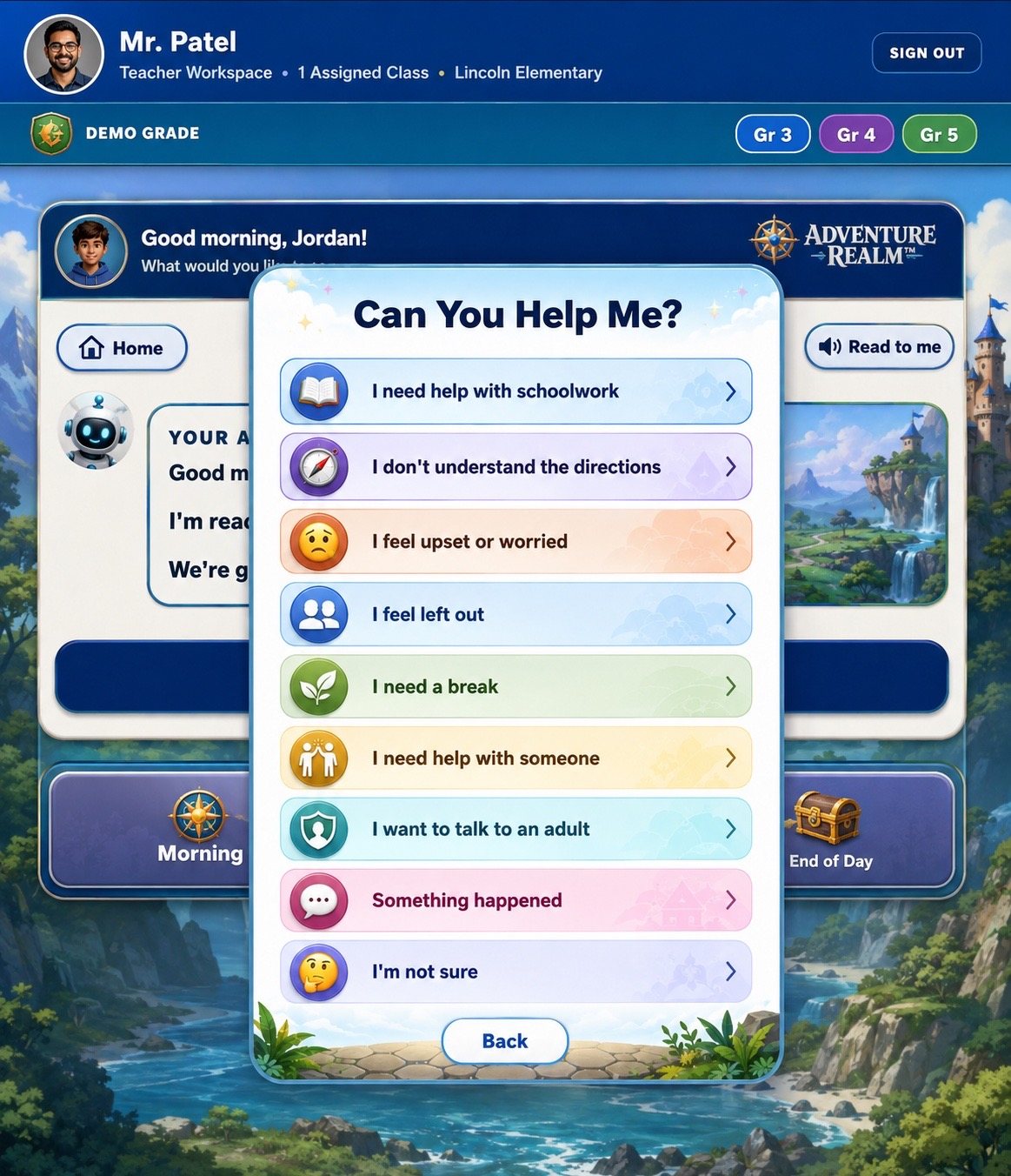 Can You Help Me? — K-5