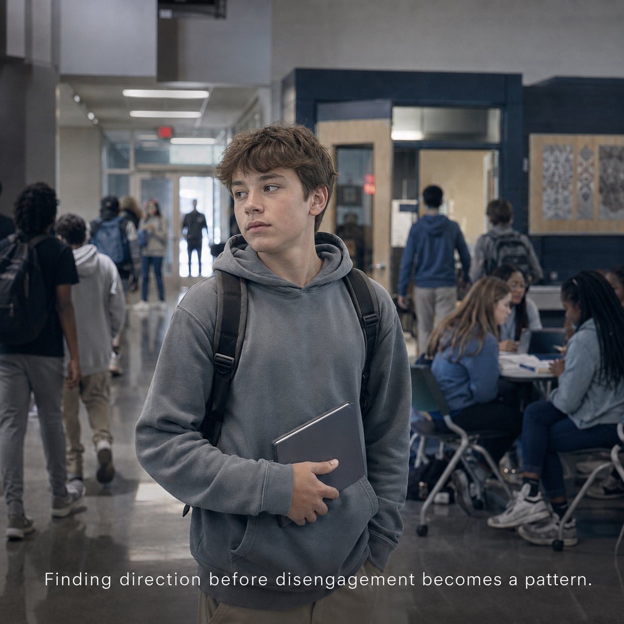Grades 6-8 Middle School student — I'm finding my direction