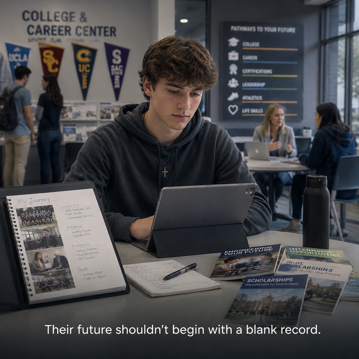 Grades 9-12 High School student — I'm building my future